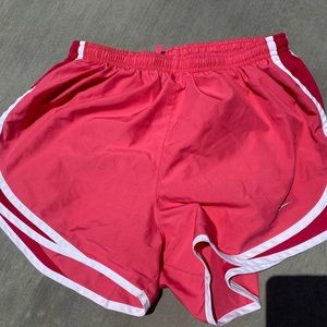 Pink Nike shorts